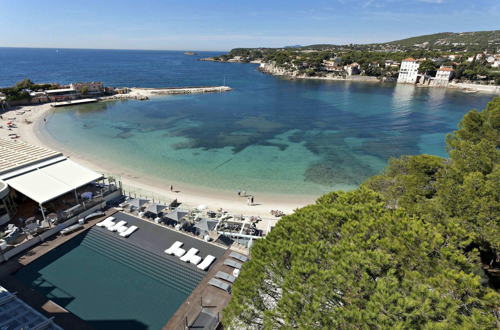 Thalazur Bandol Ile Rousse - Hotel & Spa Bagian luar foto